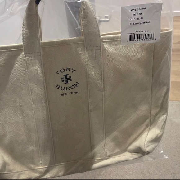 Tory Burch Large Tote Summer Vacation Travel bag - Picture 4 of 5